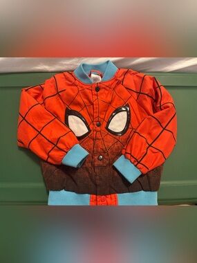 Kids Red Spider-Man Bomber Jacket
